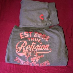 2 piece true religion jogger set